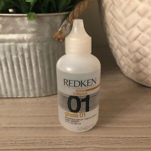 Redken Glass 01 2oz Smoothing Serum Discontinued Open Bottle
